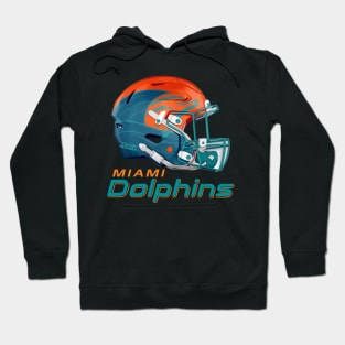 helmet from Miami dolphins Hoodie